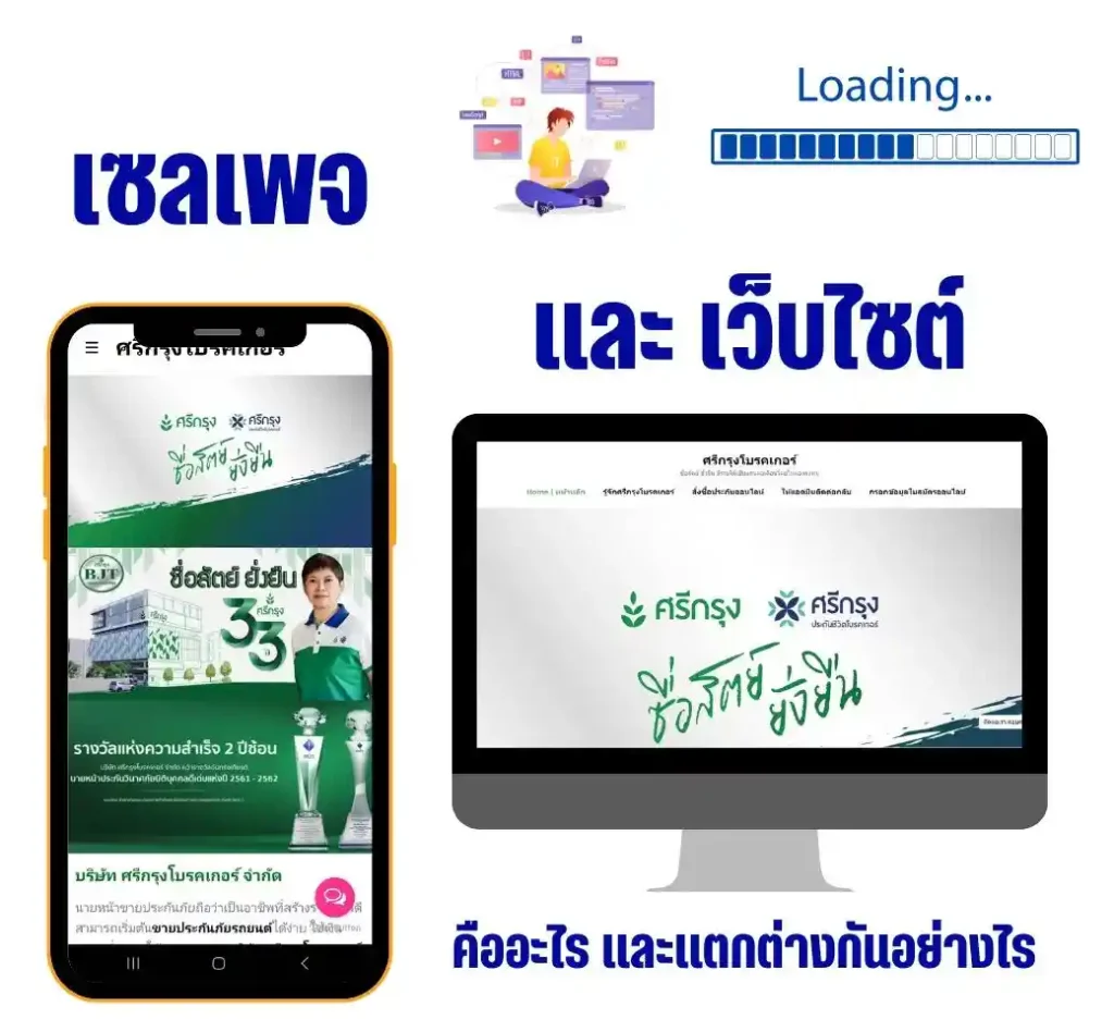 เว็บไซต์ เซลเพจ Website salepage pixel conversion รับทำเว็บไซต์ รับทำเซลเพจ